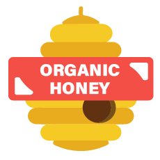 Organic Honey badge